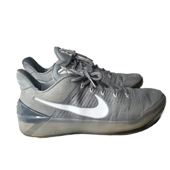 Nike Kobe Cool Grey 2016 Shoes Men'sSize M Cool Grey
